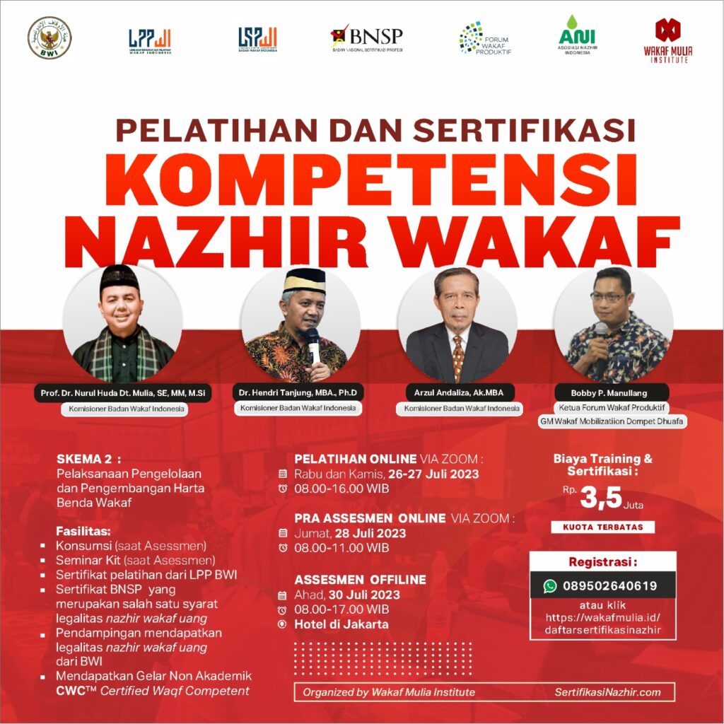 Checkout - Training Dan Sertifikasi Nazhir Wakaf Standar BNSP Oleh LSP ...